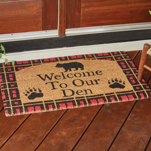 To Our Den Doormat Park Designs
